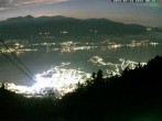 Archiv Foto Webcam Cardada: Blick Seilbahn 23:00