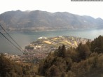 Archiv Foto Webcam Cardada: Blick Seilbahn 13:00