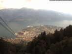 Archiv Foto Webcam Cardada: Blick Seilbahn 13:00