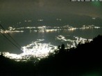 Archiv Foto Webcam Cardada: Blick Seilbahn 23:00