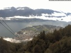 Archiv Foto Webcam Cardada: Blick Seilbahn 07:00