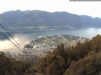 Archiv Foto Webcam Cardada: Blick Seilbahn 05:00