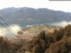 Archiv Foto Webcam Cardada: Blick Seilbahn 09:00