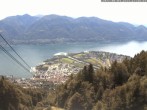 Archiv Foto Webcam Cardada: Blick Seilbahn 11:00