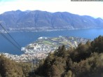 Archiv Foto Webcam Cardada: Blick Seilbahn 15:00