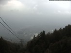 Archiv Foto Webcam Cardada: Blick Seilbahn 05:00