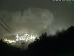 Archiv Foto Webcam Cardada: Blick Seilbahn 23:00