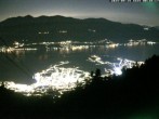 Archiv Foto Webcam Cardada: Blick Seilbahn 23:00