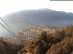 Archiv Foto Webcam Cardada: Blick Seilbahn 07:00