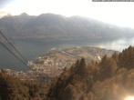 Archiv Foto Webcam Cardada: Blick Seilbahn 13:00