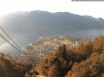 Archiv Foto Webcam Cardada: Blick Seilbahn 07:00