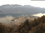 Archiv Foto Webcam Cardada: Blick Seilbahn 13:00