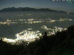 Archiv Foto Webcam Cardada: Blick Seilbahn 23:00