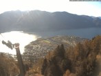 Archiv Foto Webcam Cardada: Blick Seilbahn 09:00