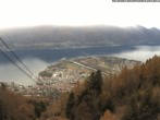 Archiv Foto Webcam Cardada: Blick Seilbahn 09:00