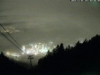 Archiv Foto Webcam Cardada: Blick Seilbahn 01:00