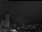Archived image Webcam View towards Laurentiuskirche and town hall in Bludenz (Vorarlberg, Austria) 22:00