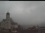Archived image Webcam View towards Laurentiuskirche and town hall in Bludenz (Vorarlberg, Austria) 02:00
