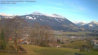 Archiv Foto Webcam Ausblick von Amerlügen bei Frastanz 13:00