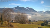 Archiv Foto Webcam Ausblick von Amerlügen bei Frastanz 09:00