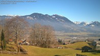 Archiv Foto Webcam Ausblick von Amerlügen bei Frastanz 11:00