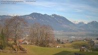 Archiv Foto Webcam Ausblick von Amerlügen bei Frastanz 13:00