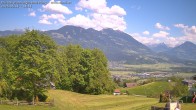 Archiv Foto Webcam Ausblick von Amerlügen bei Frastanz 13:00