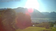Archiv Foto Webcam Ausblick von Amerlügen bei Frastanz 06:00