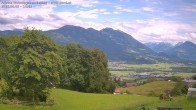 Archiv Foto Webcam Ausblick von Amerlügen bei Frastanz 13:00