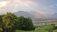 Archiv Foto Webcam Ausblick von Amerlügen bei Frastanz 19:00