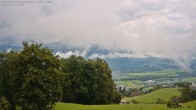 Archiv Foto Webcam Ausblick von Amerlügen bei Frastanz 11:00