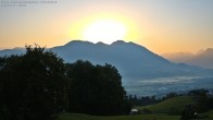 Archiv Foto Webcam Ausblick von Amerlügen bei Frastanz 05:00
