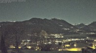 Archiv Foto Webcam Ausblick von Amerlügen bei Frastanz 21:00