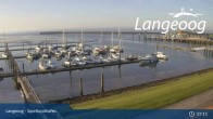 Archiv Foto Webcam Hafen Langeoog 06:00