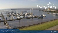Archiv Foto Webcam Hafen Langeoog 07:00