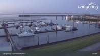Archiv Foto Webcam Hafen Langeoog 04:00