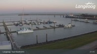 Archiv Foto Webcam Hafen Langeoog 02:00