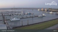 Archiv Foto Webcam Hafen Langeoog 04:00