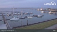 Archiv Foto Webcam Hafen Langeoog 04:00