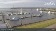 Archiv Foto Webcam Hafen Langeoog 06:00