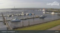 Archiv Foto Webcam Hafen Langeoog 07:00