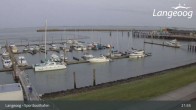 Archiv Foto Webcam Hafen Langeoog 02:00