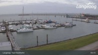 Archiv Foto Webcam Hafen Langeoog 04:00