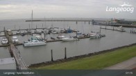 Archiv Foto Webcam Hafen Langeoog 06:00