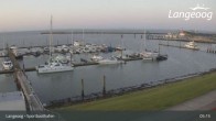 Archiv Foto Webcam Hafen Langeoog 04:00