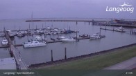 Archiv Foto Webcam Hafen Langeoog 02:00
