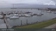 Archiv Foto Webcam Hafen Langeoog 04:00