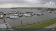 Archiv Foto Webcam Hafen Langeoog 06:00
