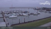 Archiv Foto Webcam Hafen Langeoog 02:00