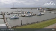 Archiv Foto Webcam Hafen Langeoog 08:00